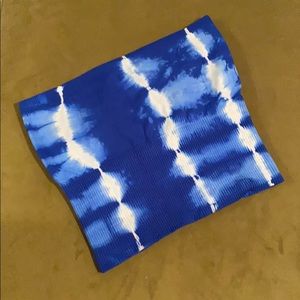 Bebe tie dye tube top